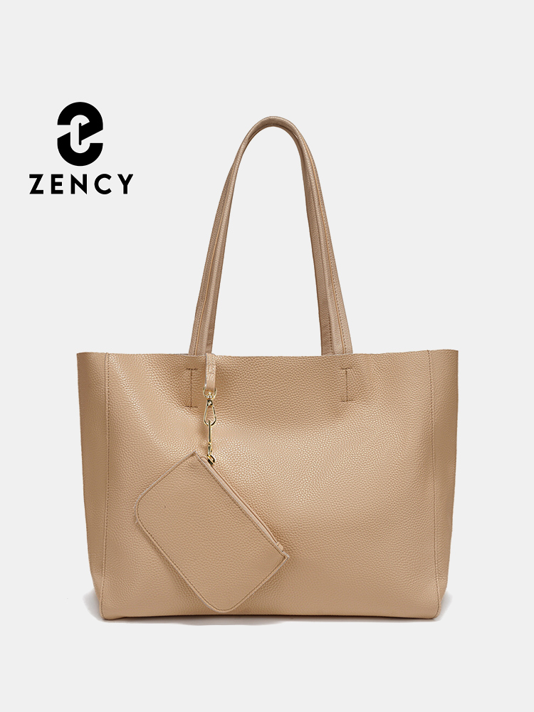 Women'S Work Bags Tote - Zency Genuine Leather Large Tote Bags