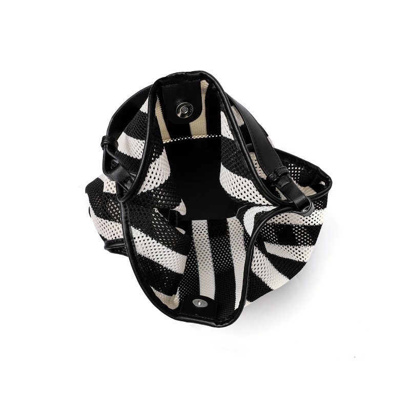 Striped Woven Large Capacity T - Shopper Tote Canvas review and price