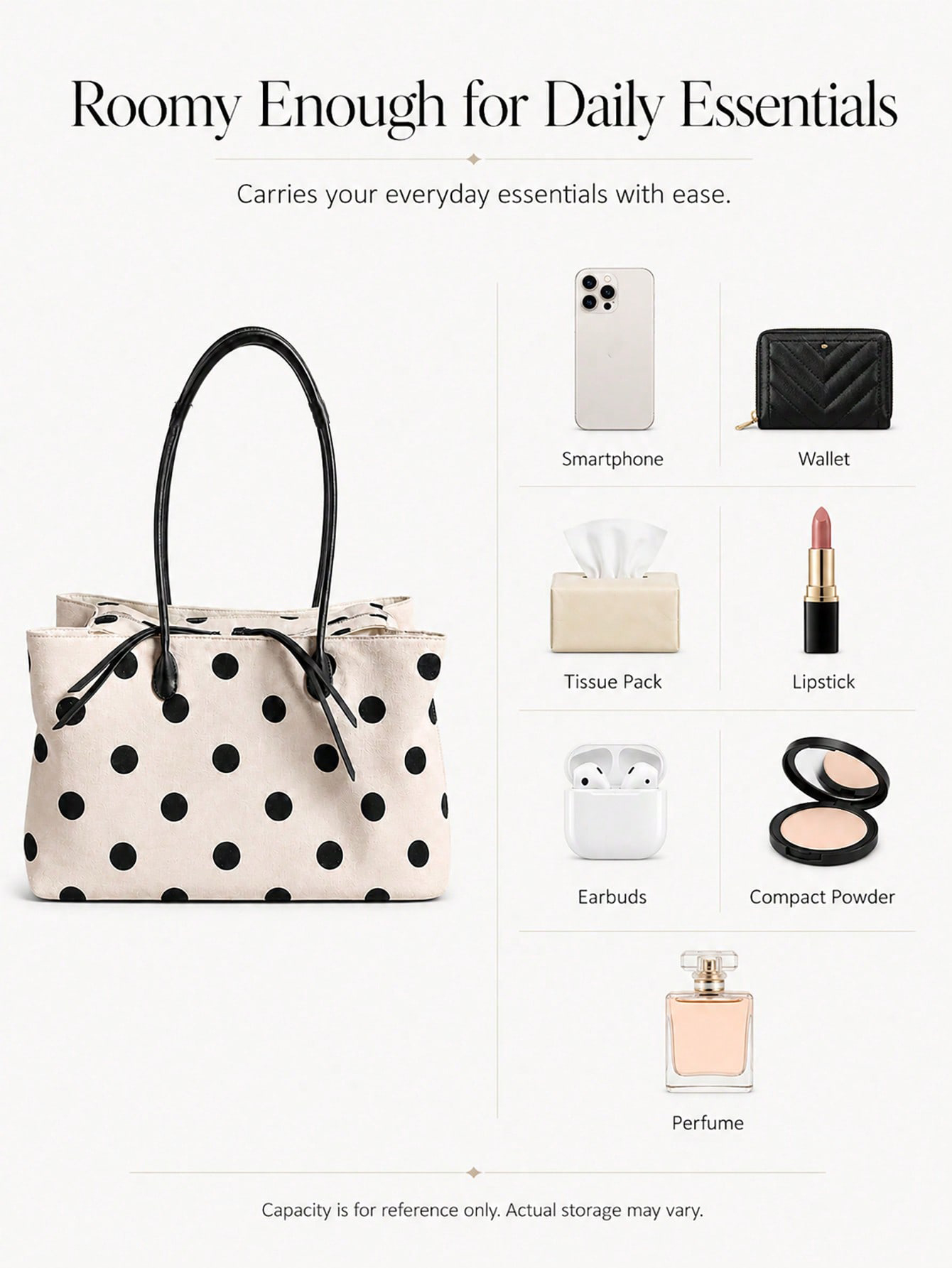 Large Capacity Linen Polka Dot - Women'S Work Bags Tote review and price