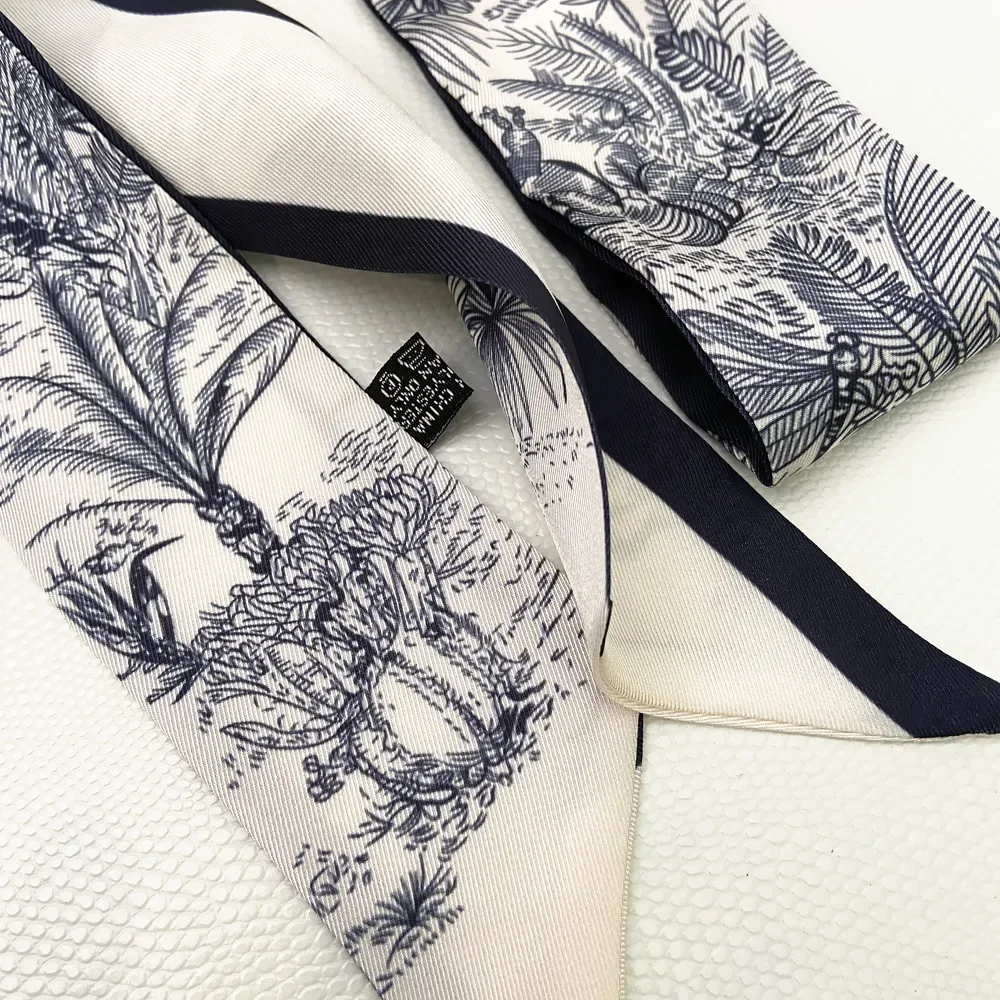 Extended Ribbon Scarf, Silk Ha - Women Bags Handmade review and price