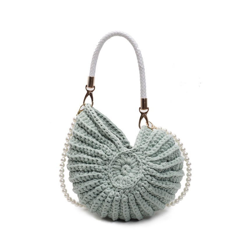 Creative Conch Shaped Crochet  - Women Bags Handmade review and price