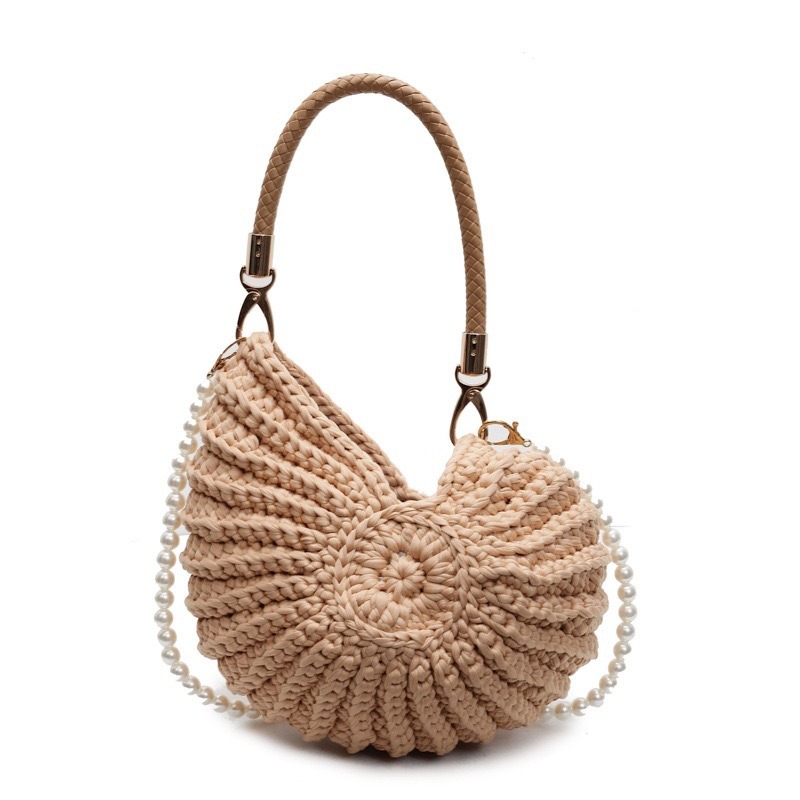 Creative Conch Shaped Crochet  - Women Bags Handmade review and price