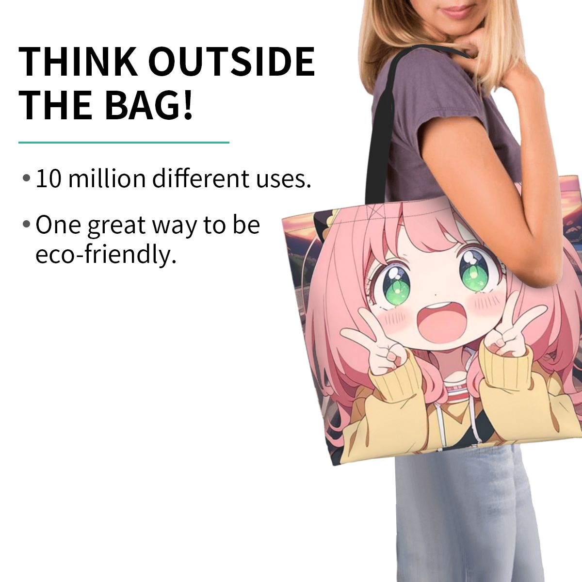 Spy X Family Anime Forger Anya - Women X Bags review and price