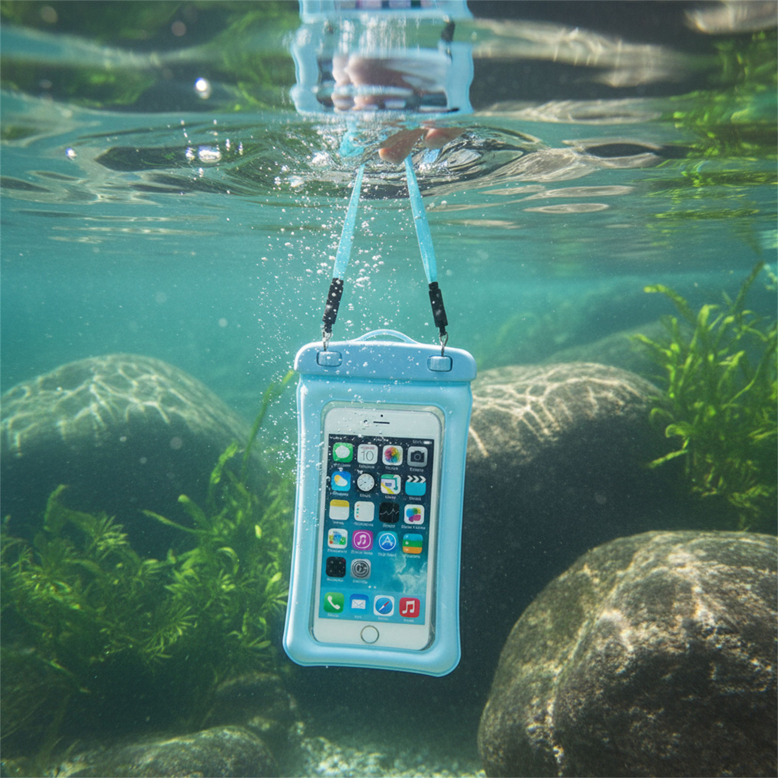 Blue Black Waterproof Phone Ba - Women Bags Waterproof review and price