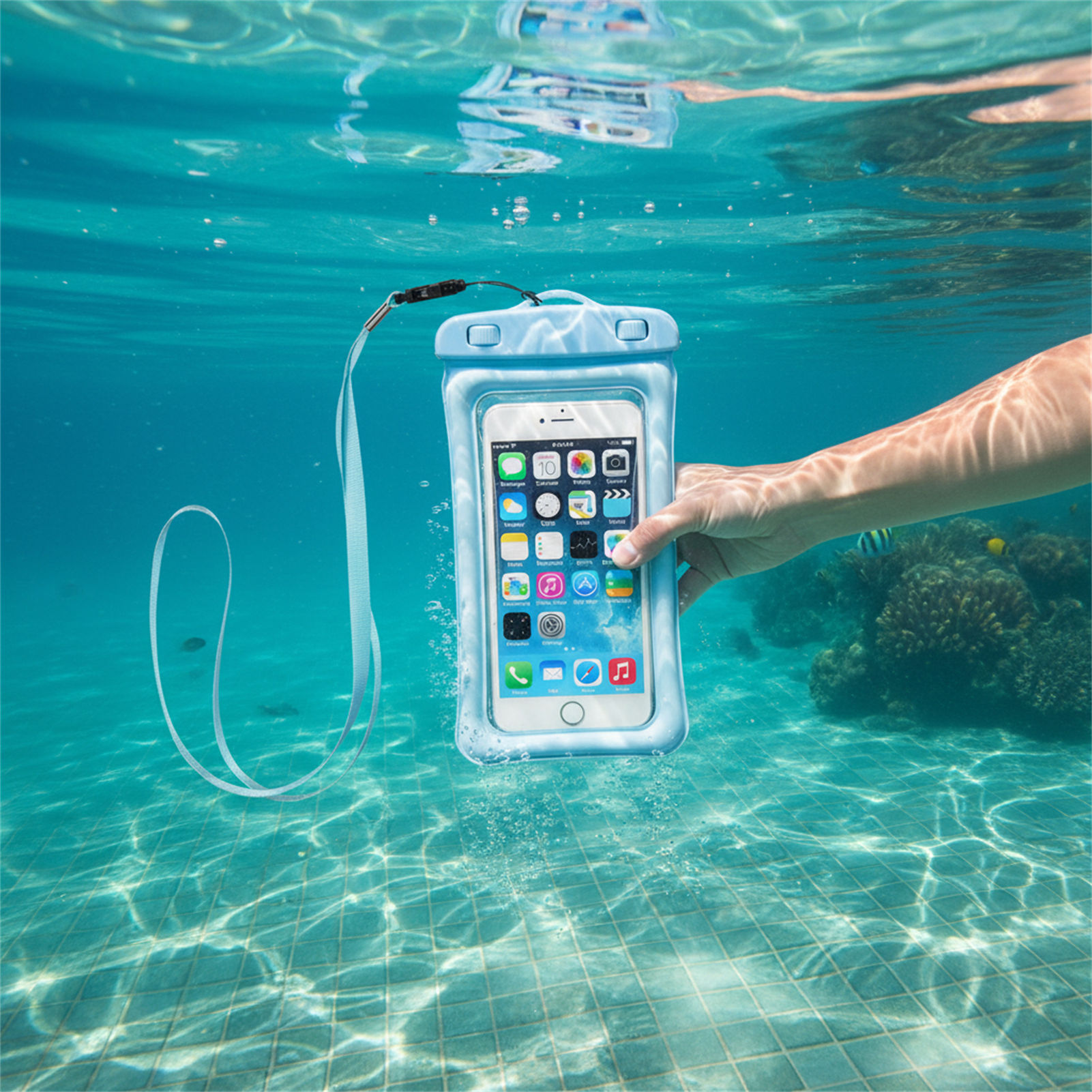 Blue Black Waterproof Phone Ba - Women Bags Waterproof review and price