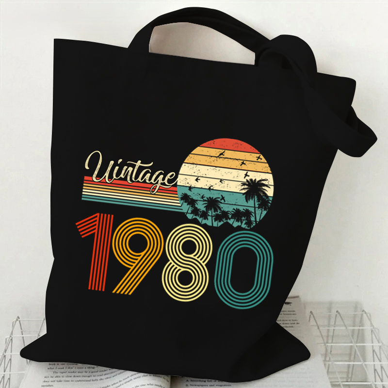 Vintage 1984 Tote Bag Vintage  - Shopper Tote Canvas review and price