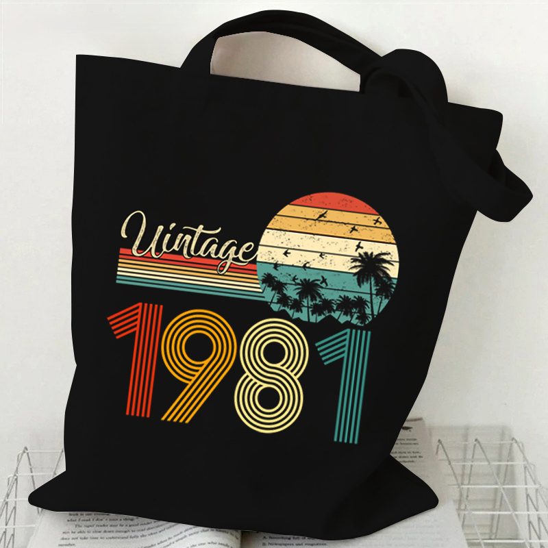 Vintage 1984 Tote Bag Vintage  - Shopper Tote Canvas review and price