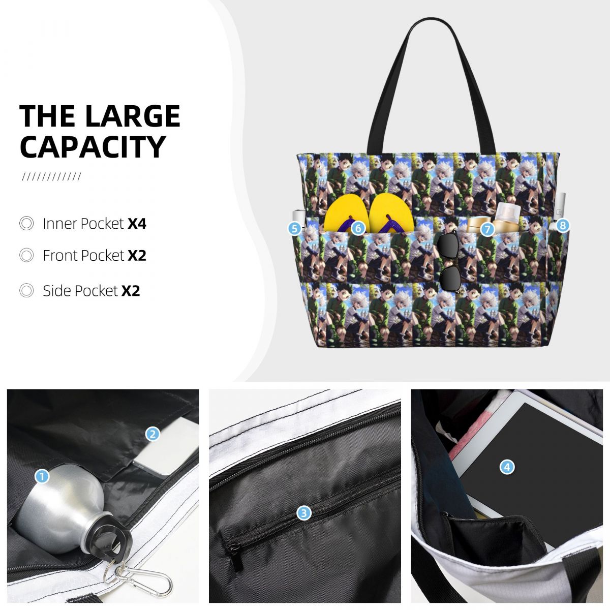 Cartoon Anime Hunter X Hunter  - Women X Bags review and price