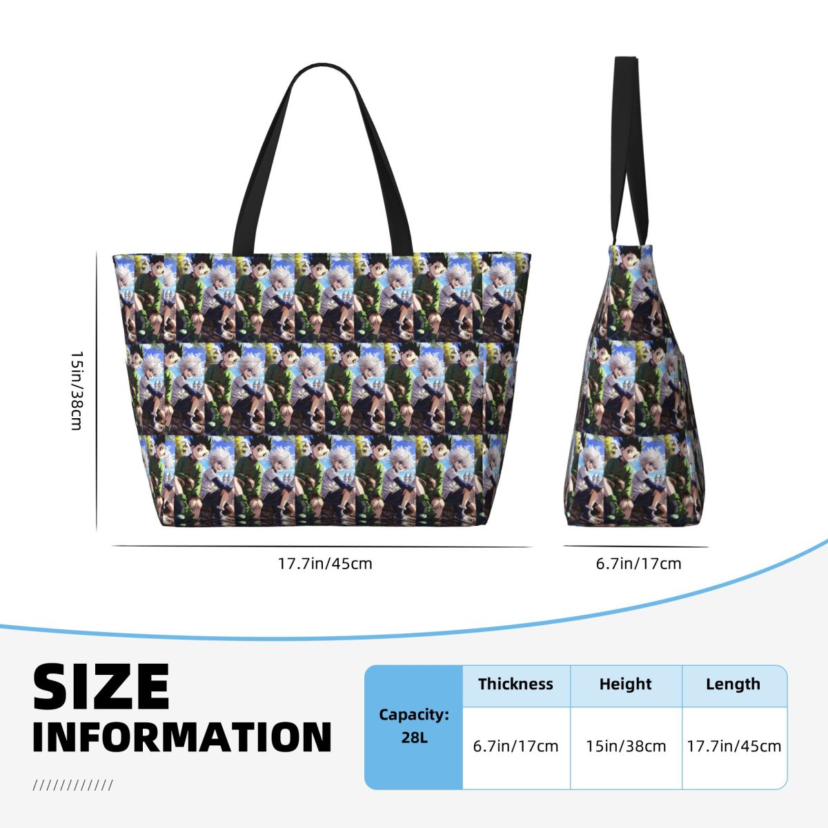 Cartoon Anime Hunter X Hunter  - Women X Bags review and price