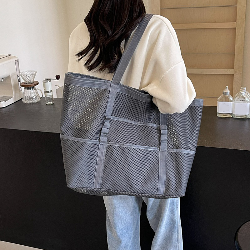 Hollow Large Capacity Makeup S - Shopper Tote Canvas review and price