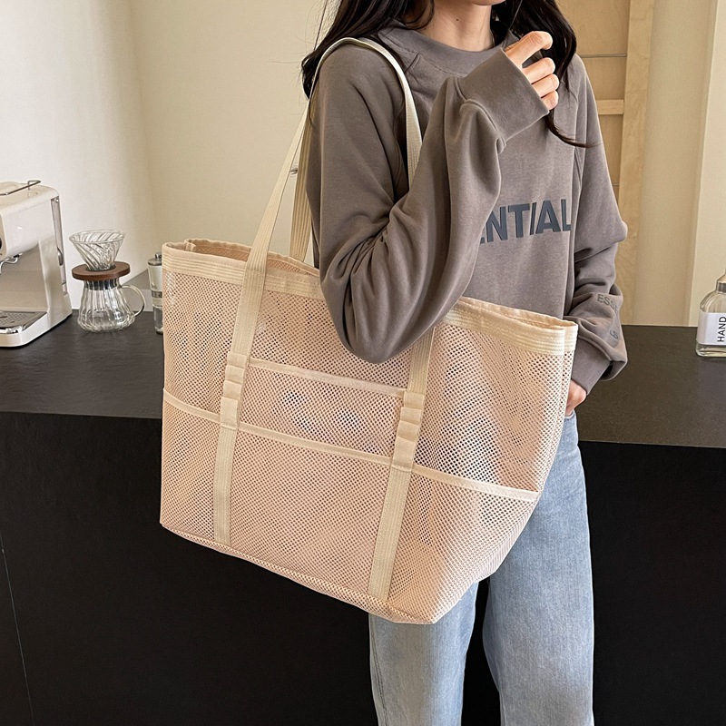 Hollow Large Capacity Makeup S - Shopper Tote Canvas review and price