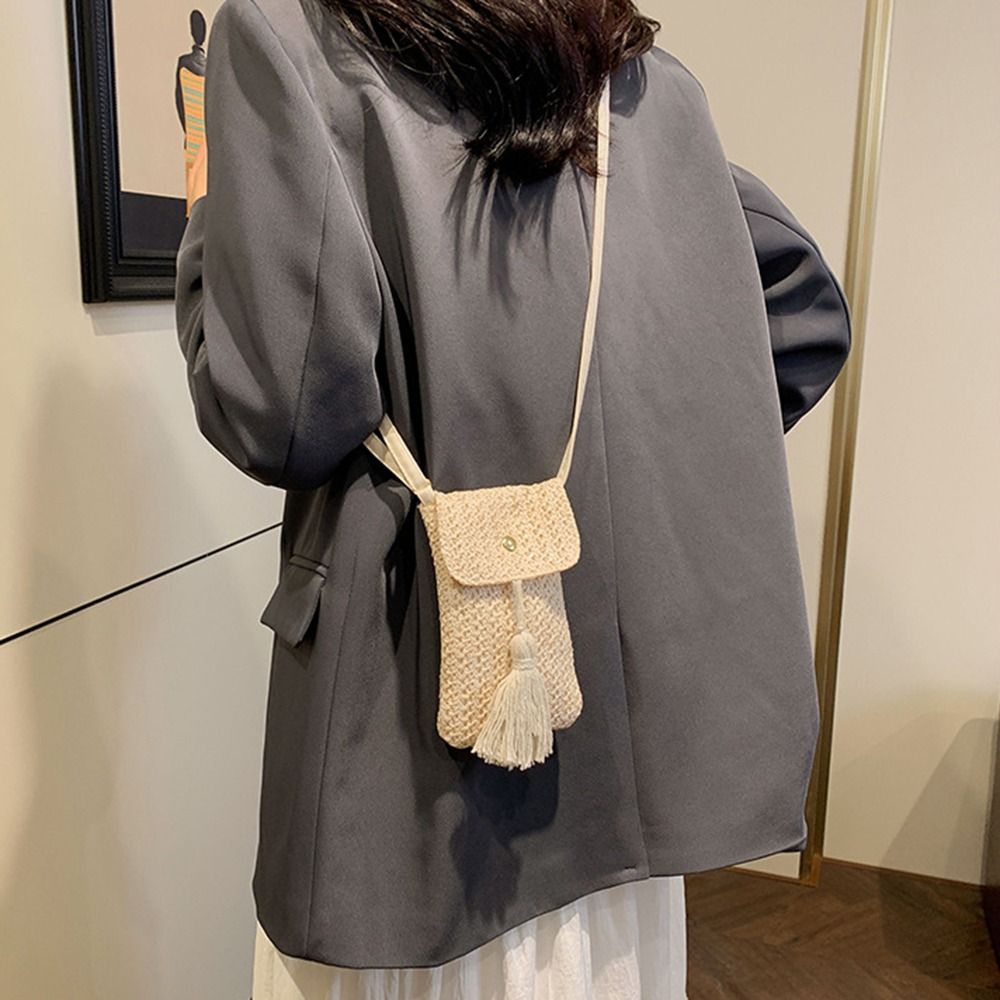 Portable Weaving Straw Woven H - Women Bags Handmade review and price