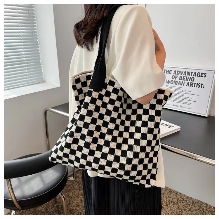 Hot Sale Large Capacity Plaid  - Women Bags Designer Sale review and price