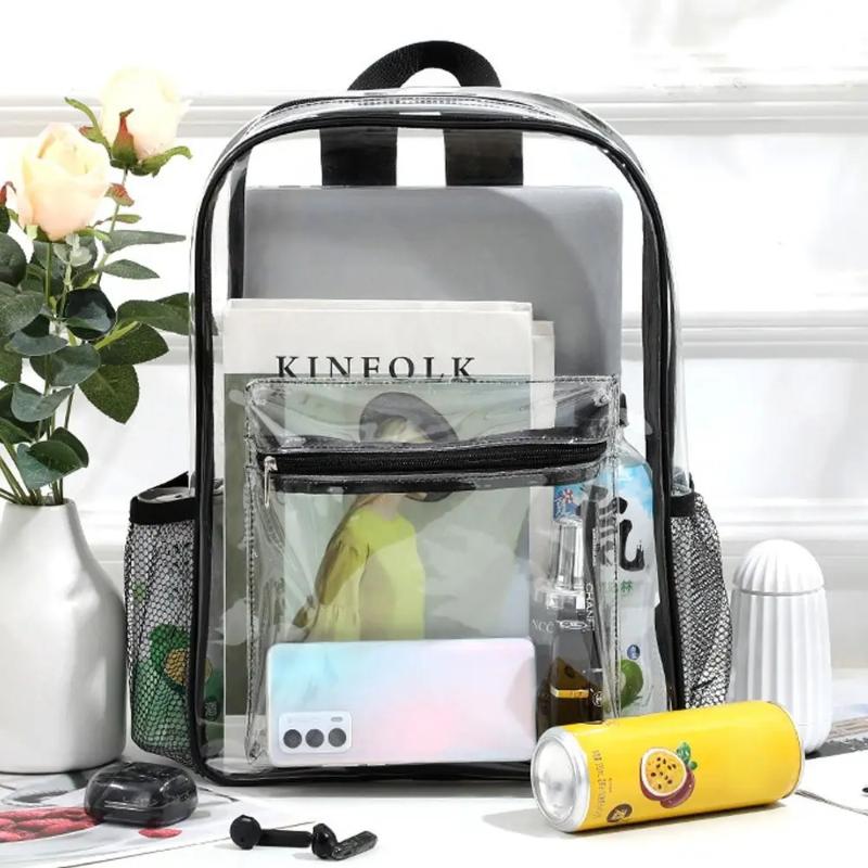 Transparent PVC Backpack Outdo - Women Bags Waterproof review and price