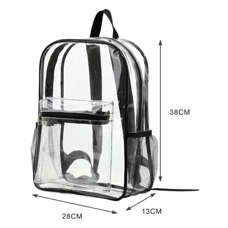 Transparent PVC Backpack Outdo - Women Bags Waterproof review and price