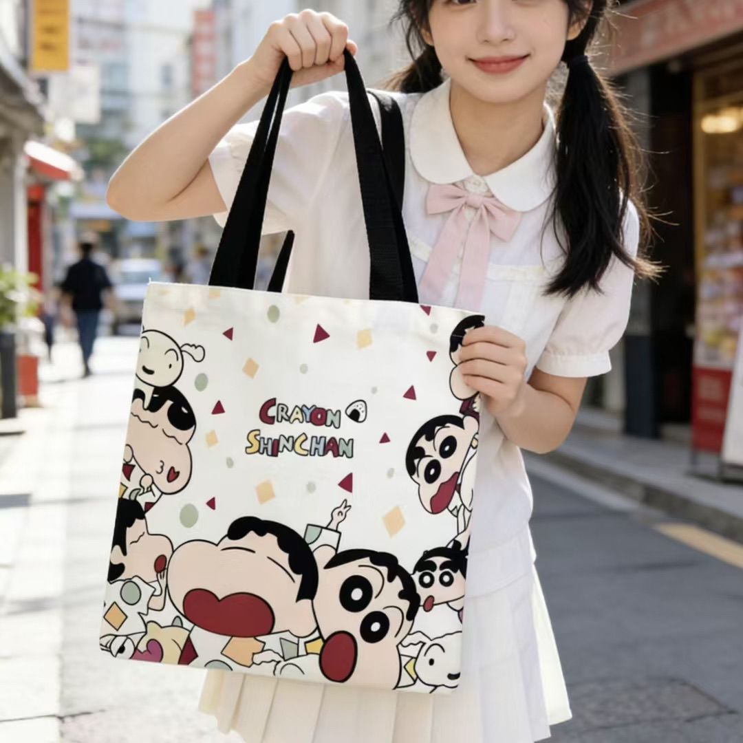 2026 New Crayon Shin-chan Canv - Shopper Tote Canvas review and price