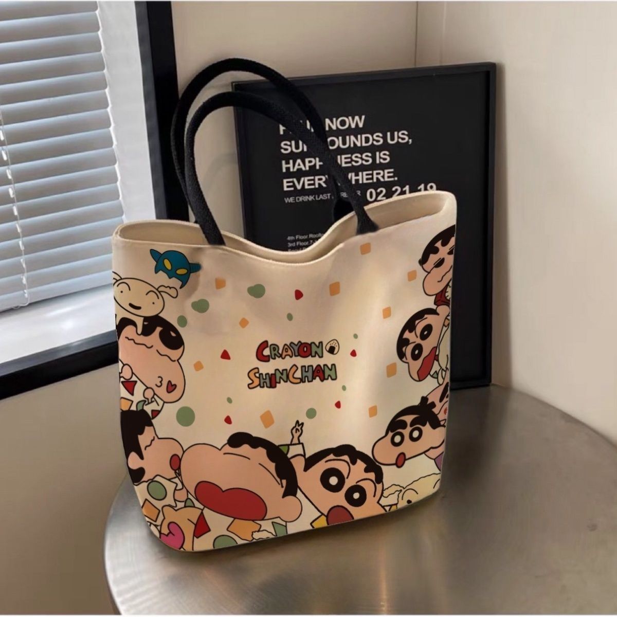 2026 New Crayon Shin-chan Canv - Shopper Tote Canvas review and price