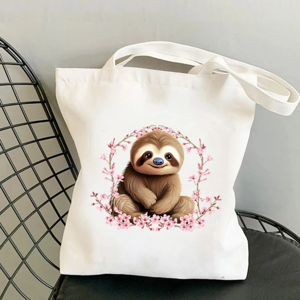 1pc Koala Cherry Blossom Print - Shopper Tote Canvas review and price