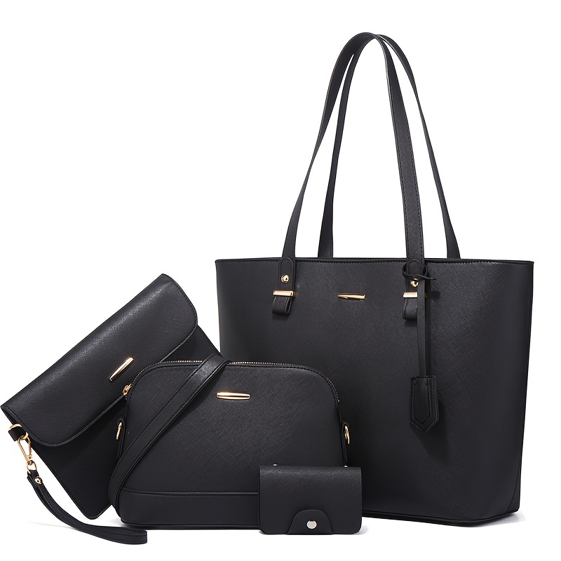 4pcs Fashion Women's Bag Sets  - Women'S Retro Bags review and price
