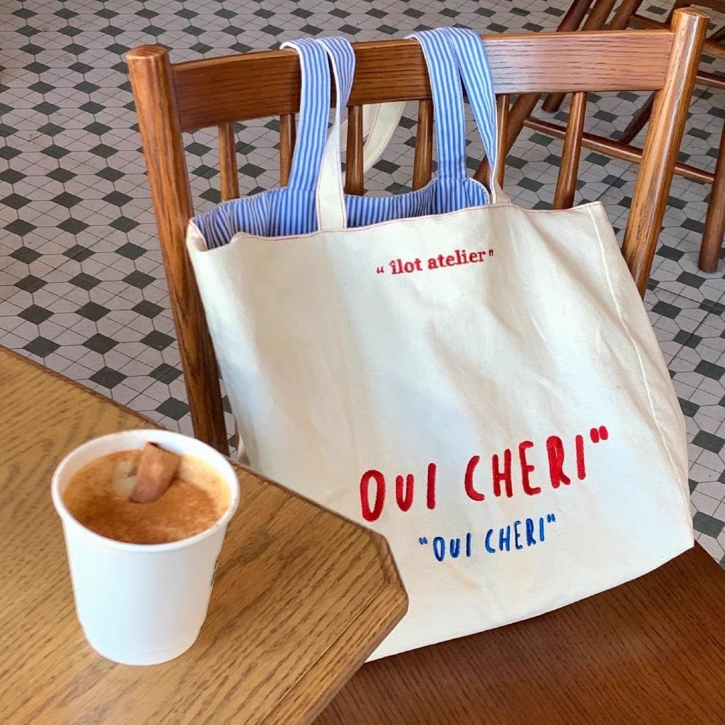 Versatile Double Striped Embro - Shopper Tote Canvas review and price