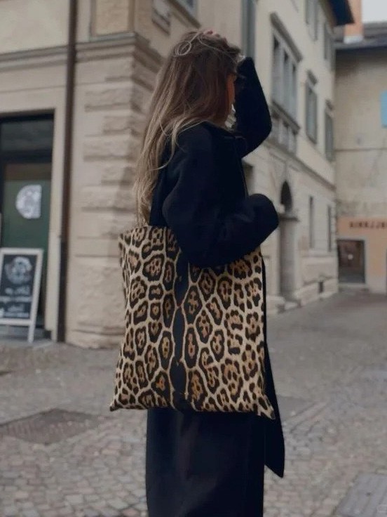 Summer Fashion Retro Leopard P - Shopper Tote Canvas review and price