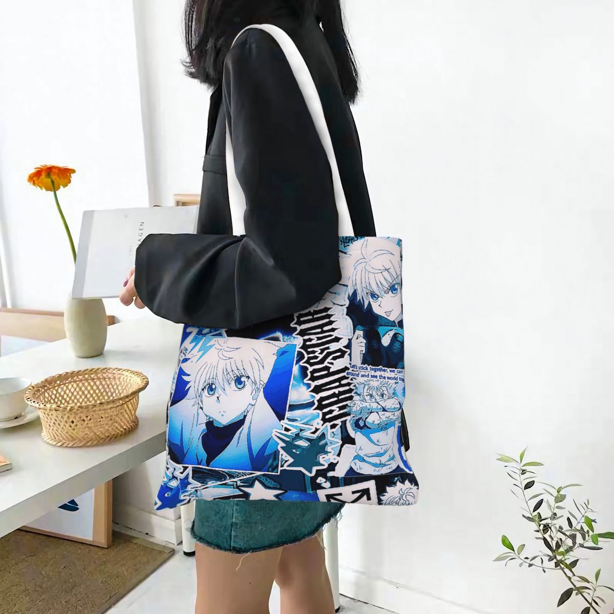 Killua Zoldyck Anime HXH Hunte - Women X Bags review and price