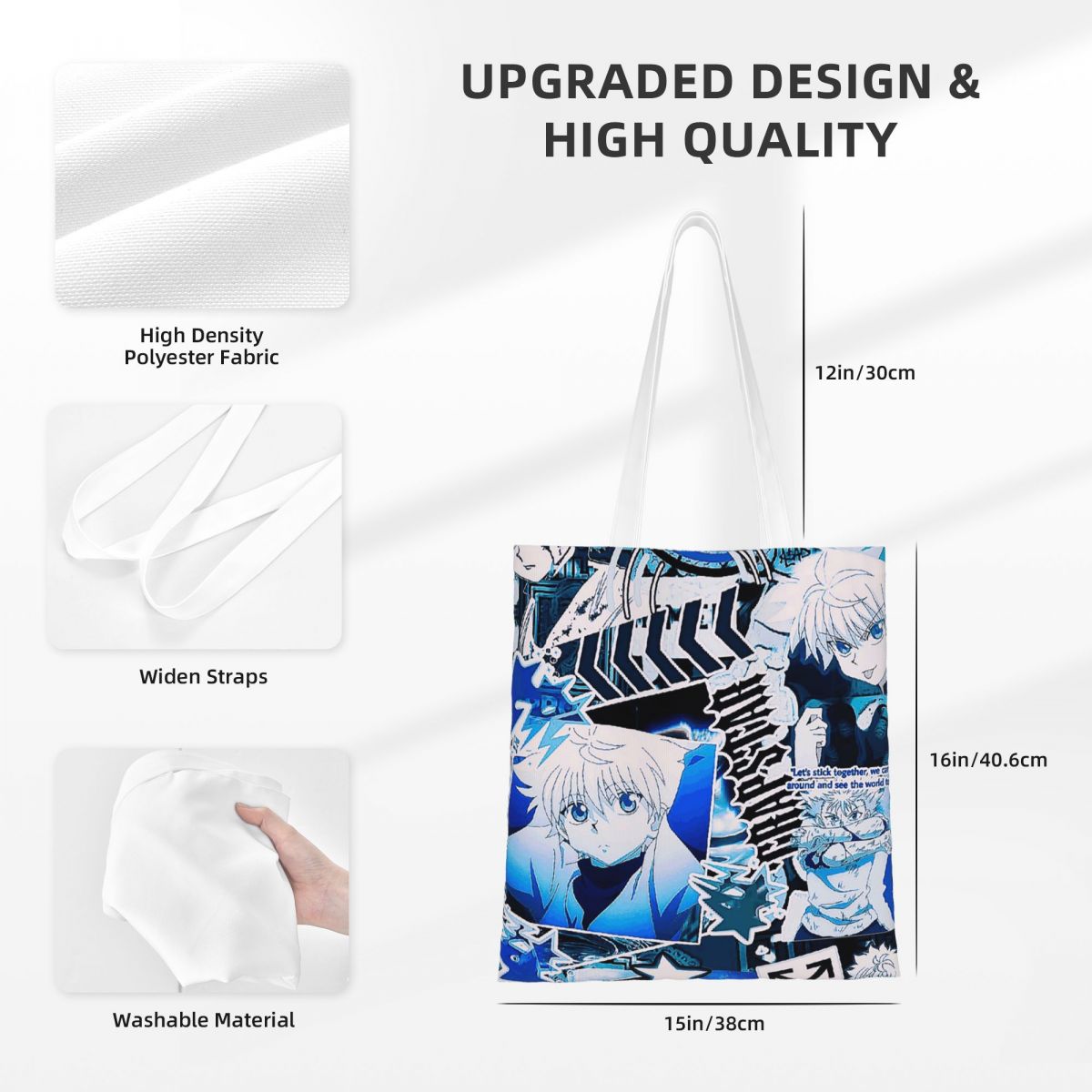 Killua Zoldyck Anime HXH Hunte - Women X Bags review and price