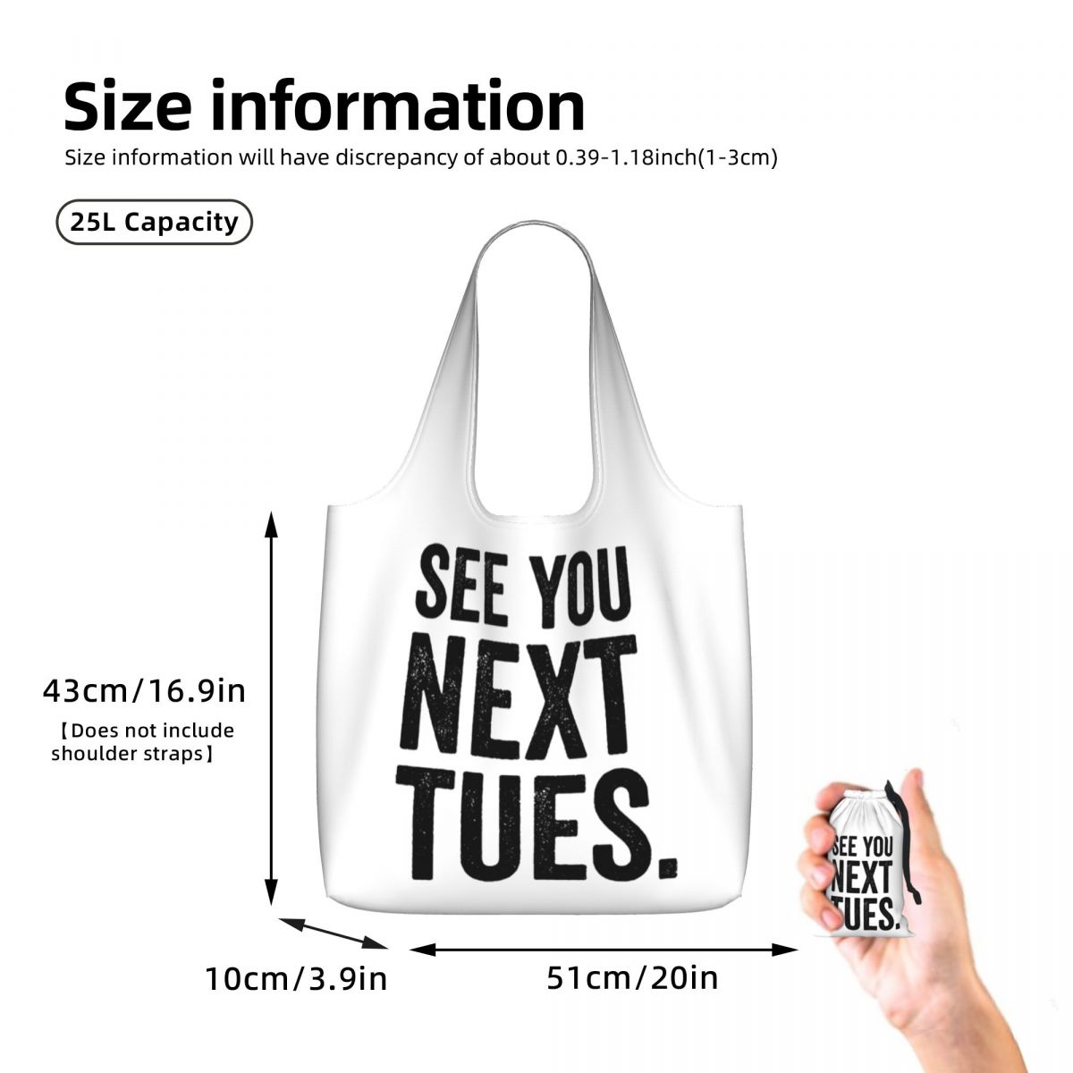 See You Next Tuesday Swearing  - Women Bags Next review and price