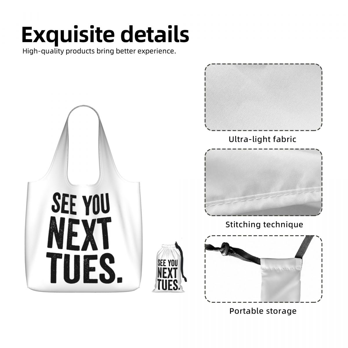 See You Next Tuesday Swearing  - Women Bags Next review and price